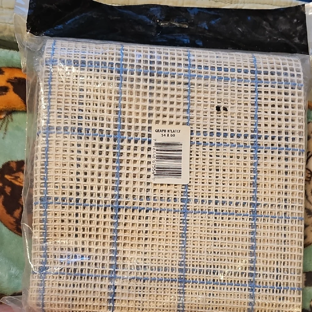 M.C.G. Textiles Graph 'N Latch Rug Canvas